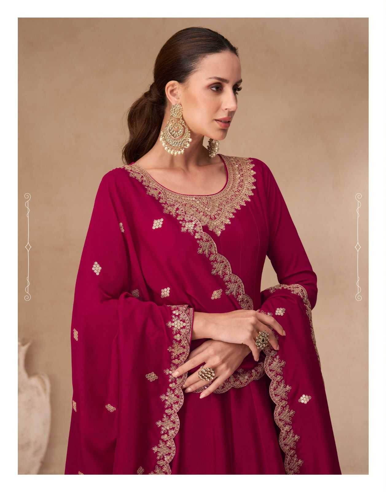 Premium Silk RED Gown - MYLUXURY LANE ENTERPRISE